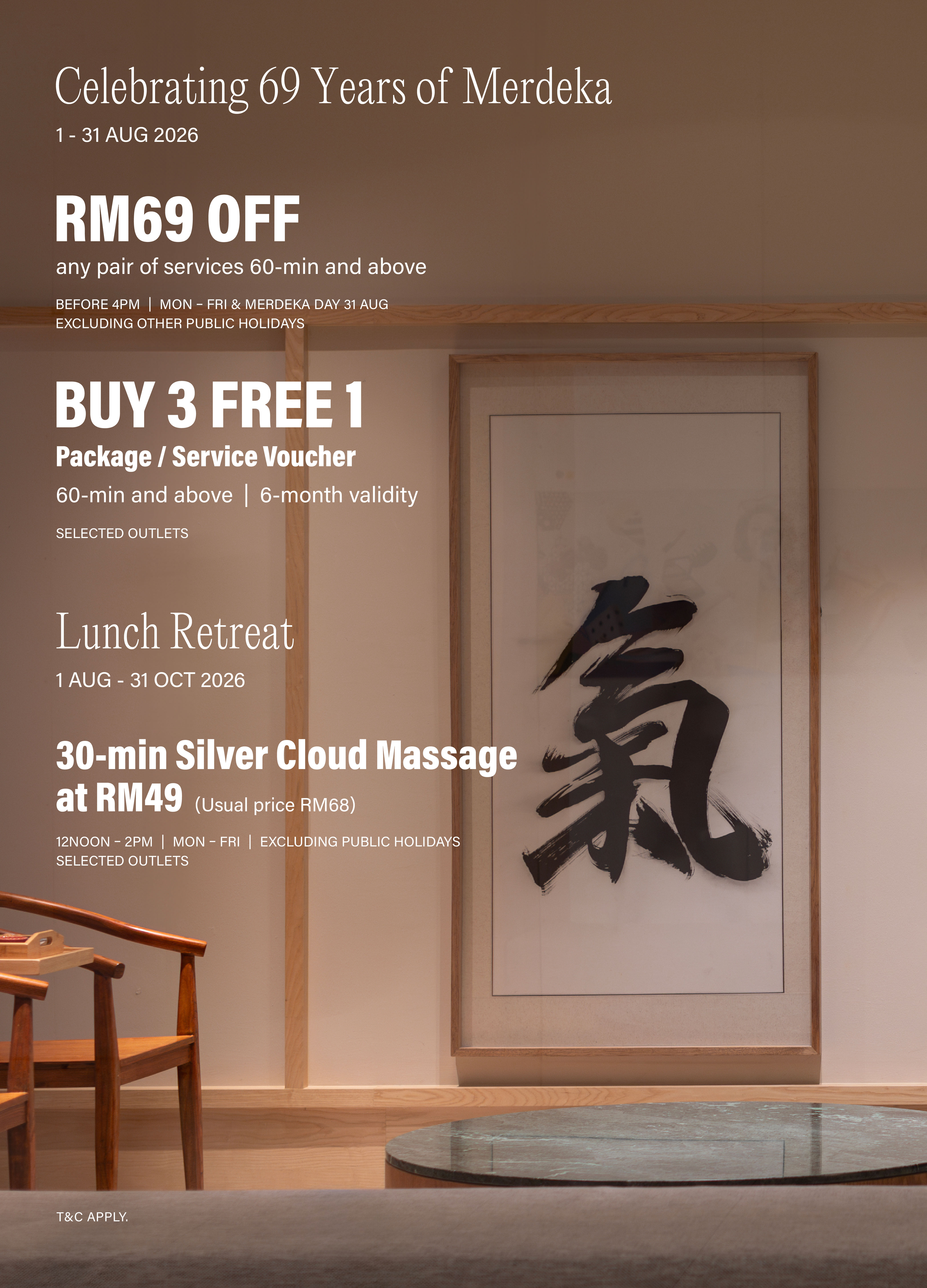 Merdeka+Lunch Promo
